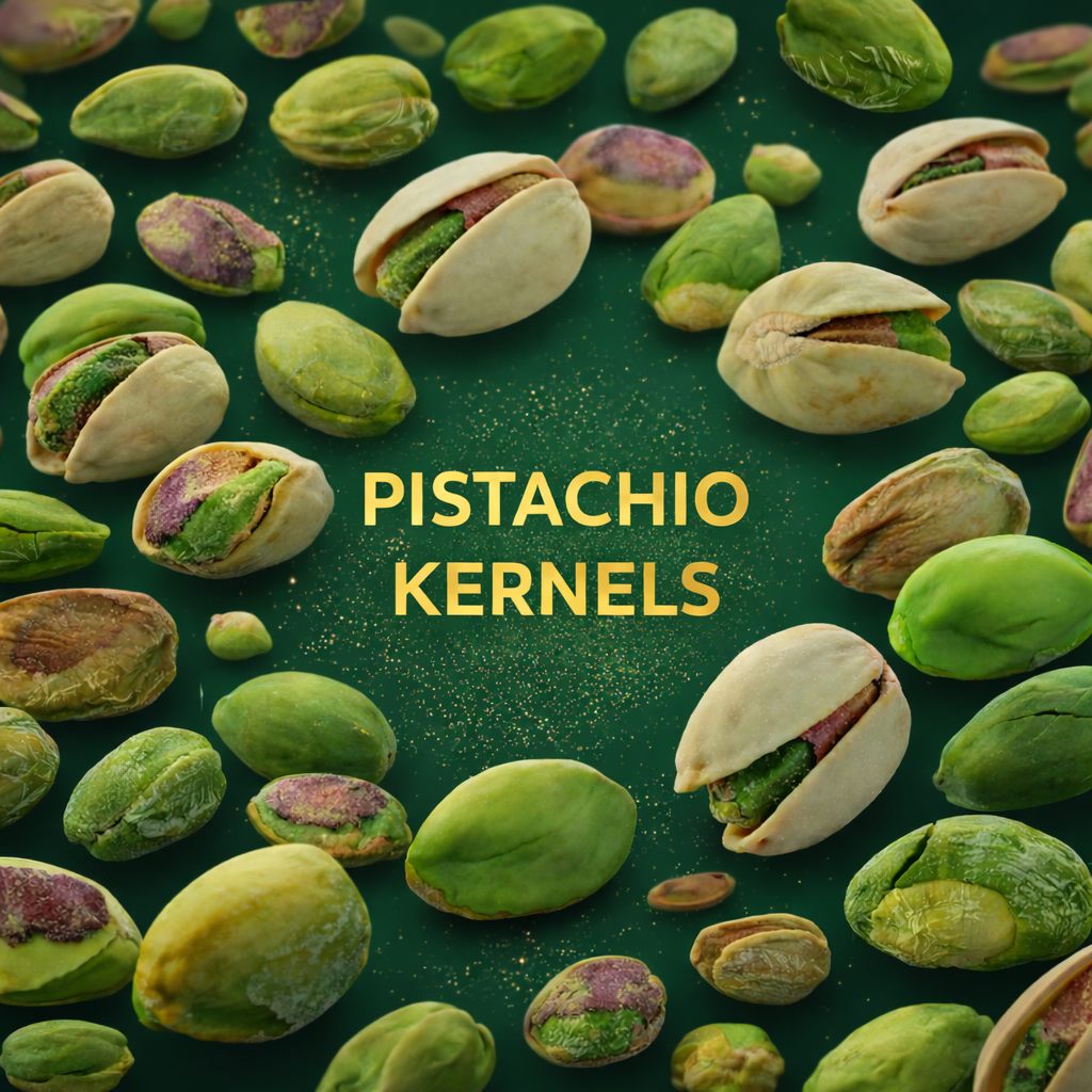 Pistachio Kernels 1 KG -Raw