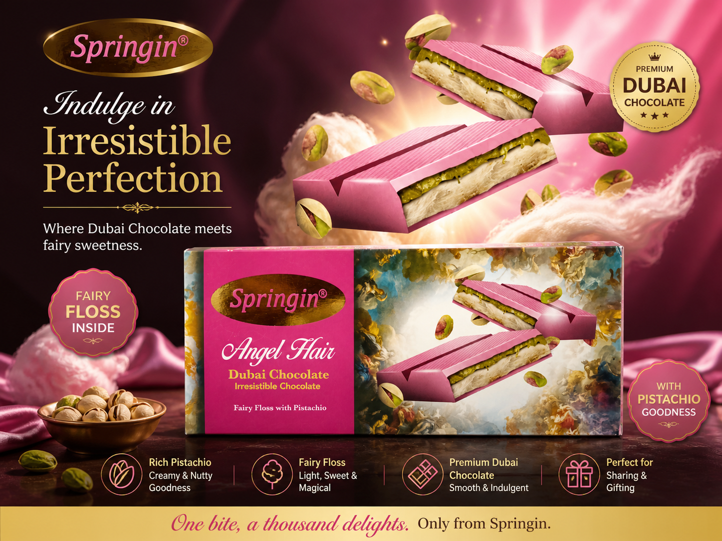 Angel Hair • Dubai Chocolate