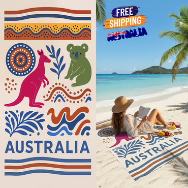 Large Beach Towel - Bath Towel %100 Cotton, Absorbent- Premium Quality