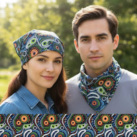 4 PCS Premium Bandana Set – 100% Cotton • Inspired by Australian Spirit - Koalinka