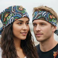 4 PCS Premium Bandana Set – 100% Cotton • Inspired by Australian Spirit - Koalinka
