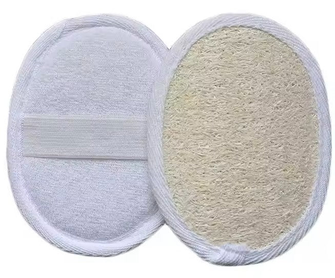 2-Pack Beach Towels with 1 large BAG+ 1 Loofah Bath