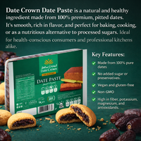 Premium Date Paste 1kg | 100% Natural | No Sugar Added |