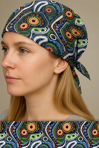 4 PCS Premium Bandana Set – 100% Cotton • Inspired by Australian Spirit - Koalinka