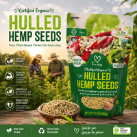 Organic Hulled Hemp Seeds