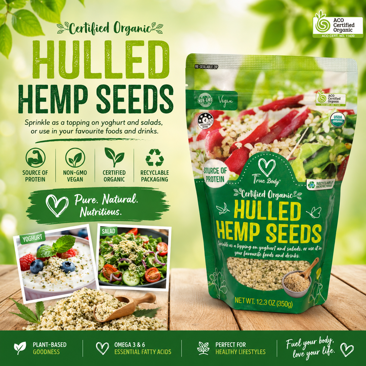 hemp seeds woolworths