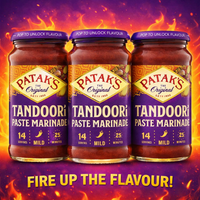 Patak’s Tandoori Paste jar authentic Indian spice marinade for tandoori chicken and grilled dishes