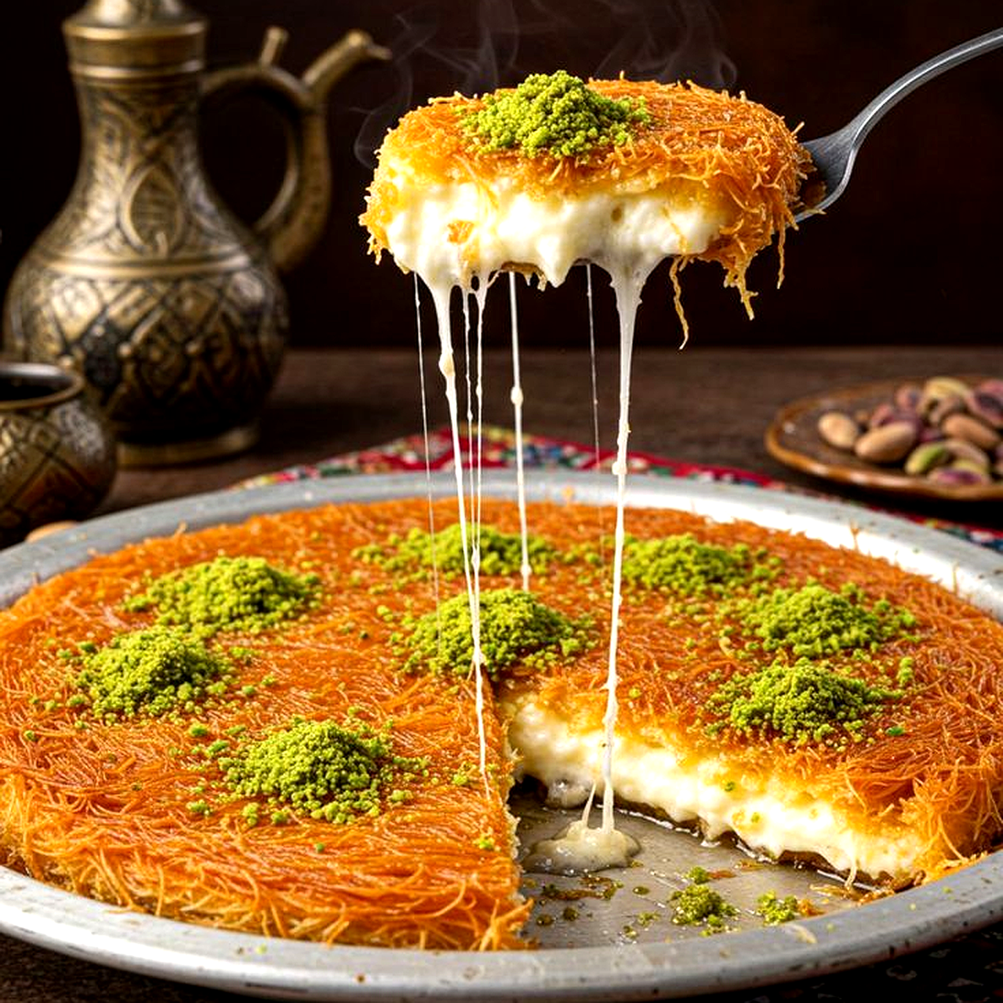 Buy Dubai Kataifi 200g crispy shredded pastry. Ideal for kunafa, baklava and dessert recipes. Premium quality kataifi delivered fresh across Australia.