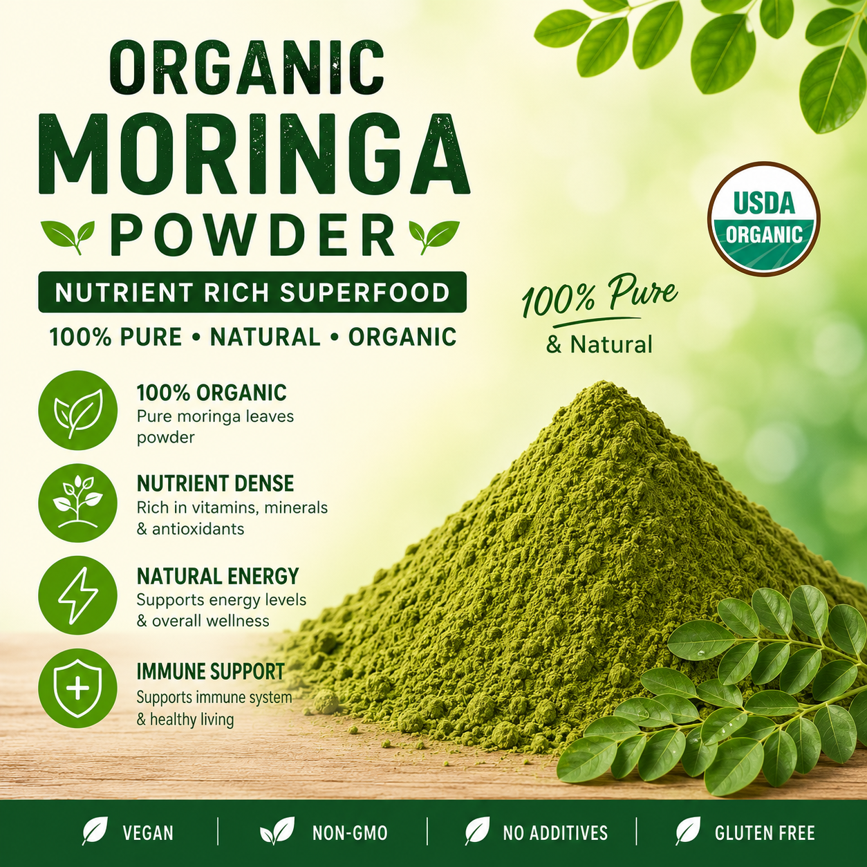 Organic Moringa Powder australia