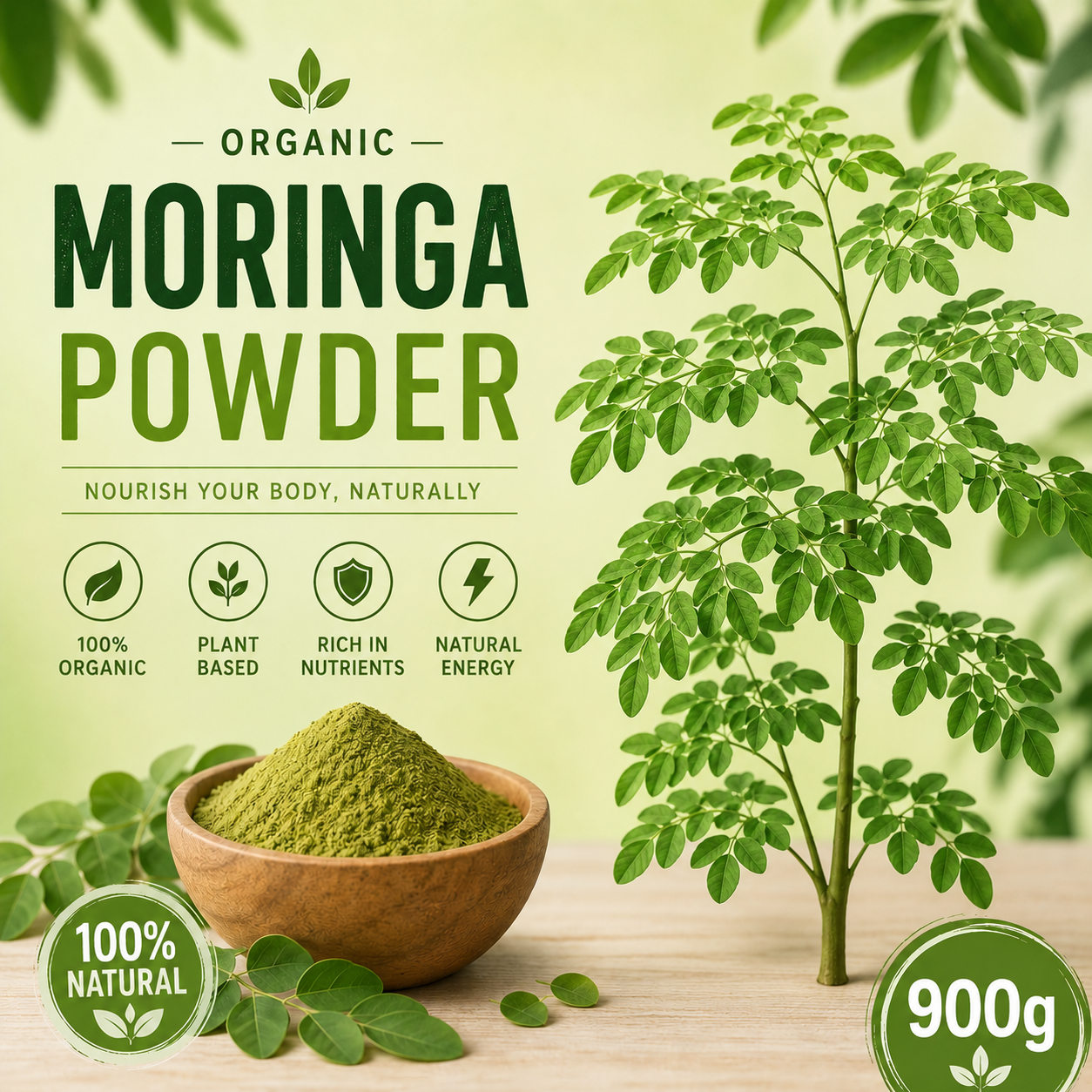 organic moringa powder australia