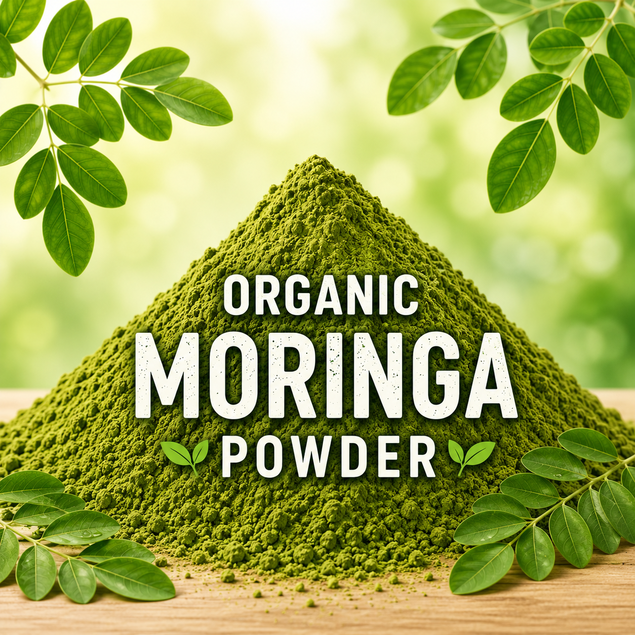 🌿 Organic Premium Moringa Powder – Natural Superfood Boost - 900G