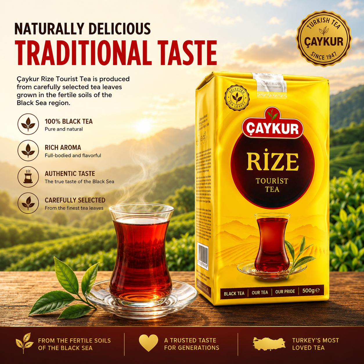 Authentic Turkish Tea - 500G