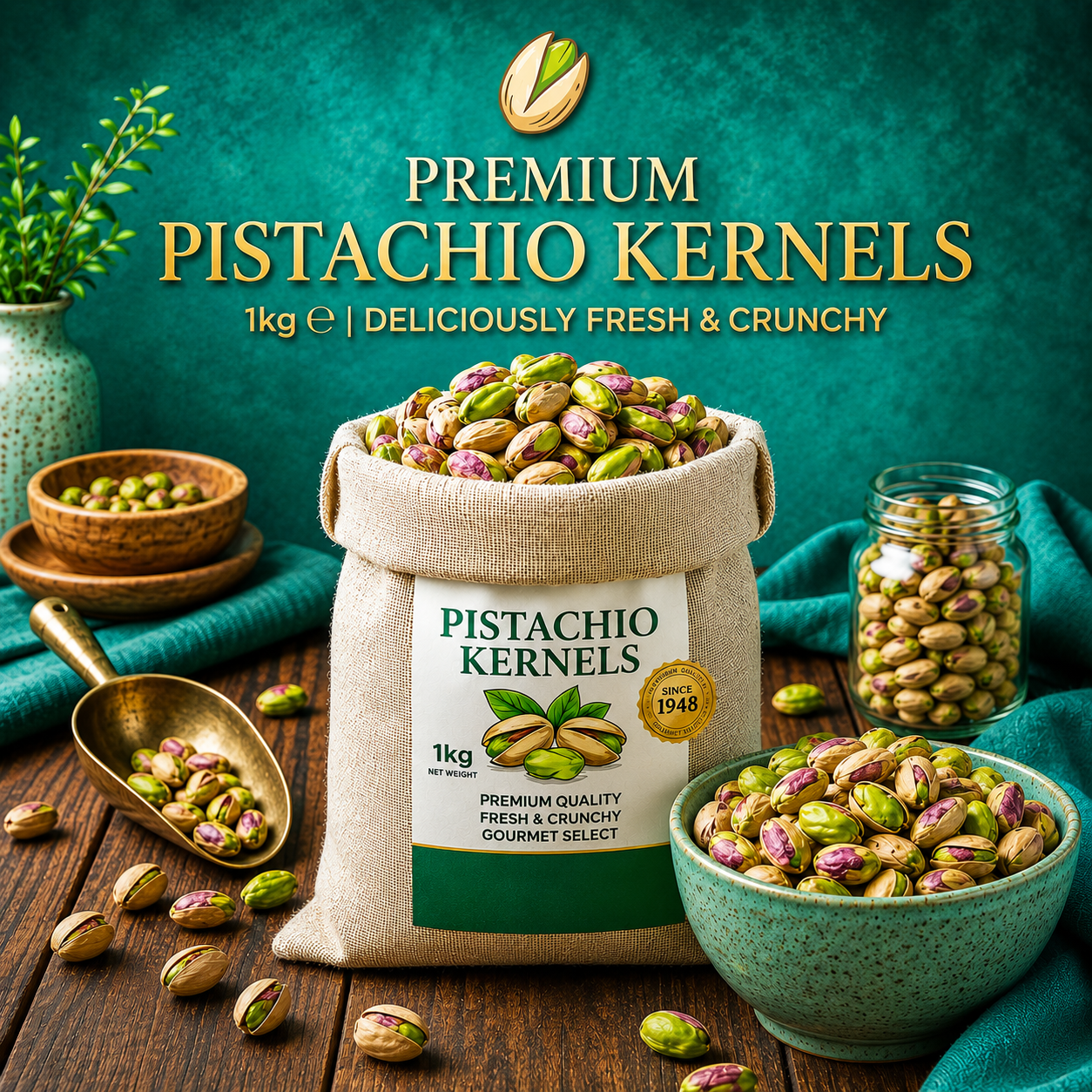 Pistachio Kernels 1 KG - $9.90 - $47.90